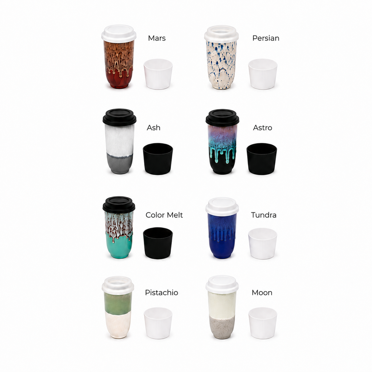 Virstoni® Ceramic Travel Mug