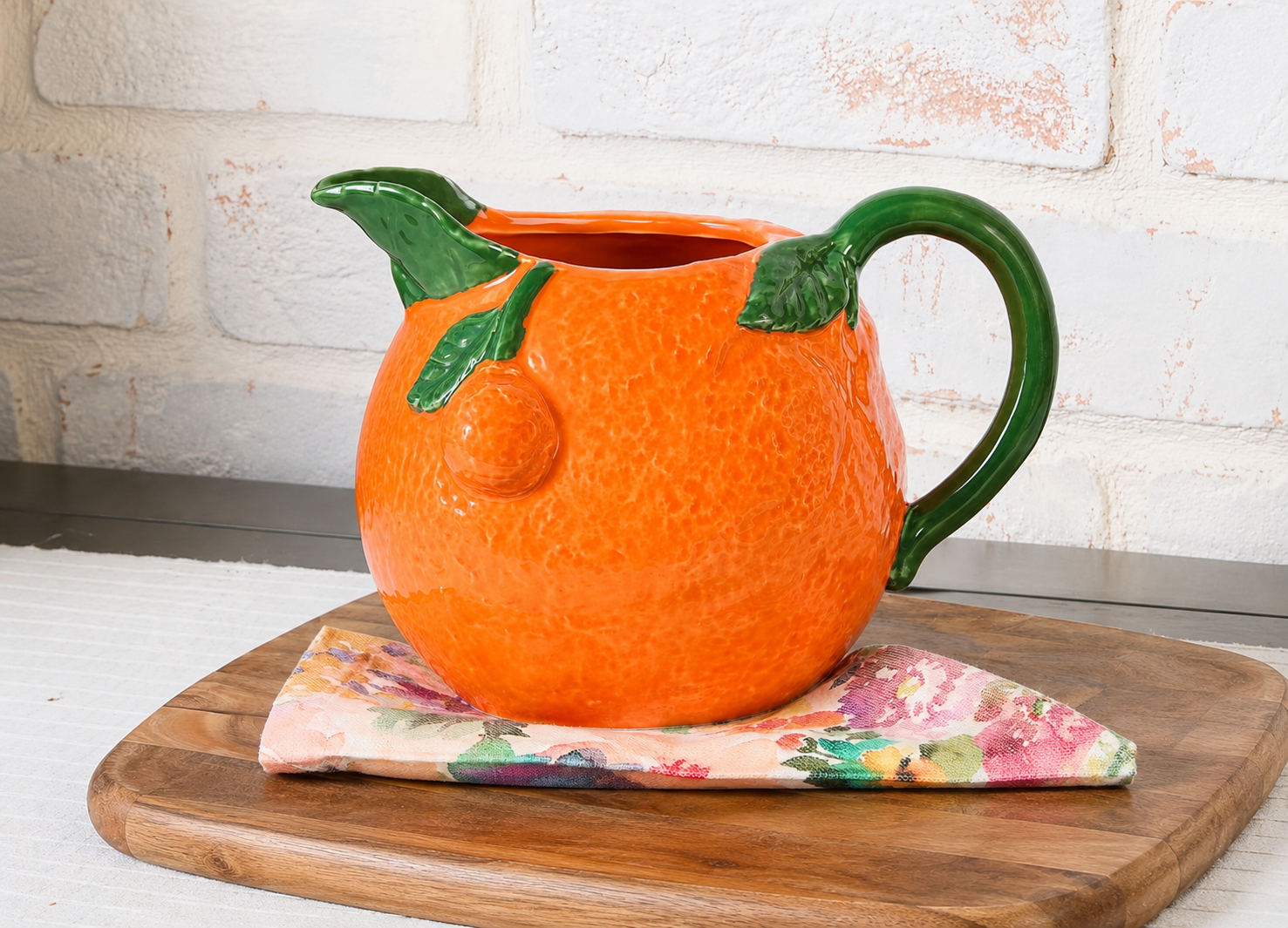 Virstoni Ceramic Fruit Pitcher