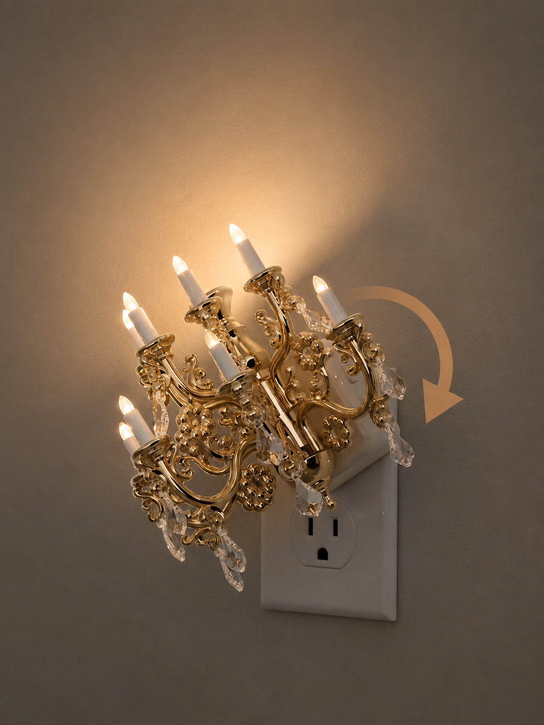 Virstoni Lumière™ Chandelier Night Light