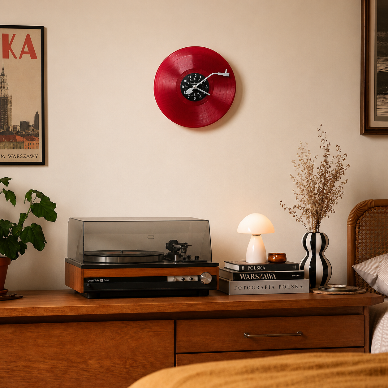 Virstoni® Vinyl Record Wall Clock