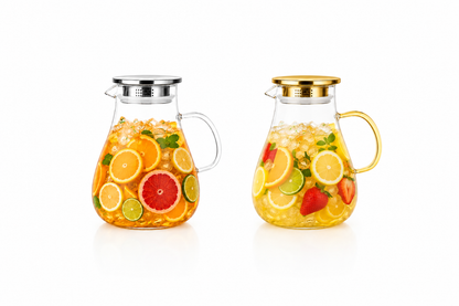 Virstoni® Elegant Glass Pitcher