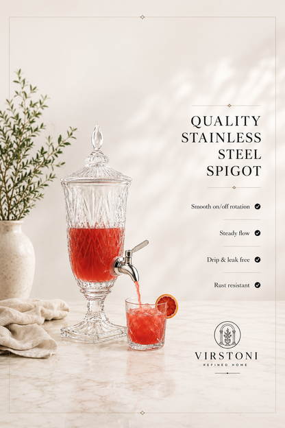 Virstoni® Crystal Drink Dispenser