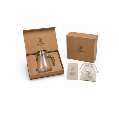 Virstoni® Elegant Glass Pitcher