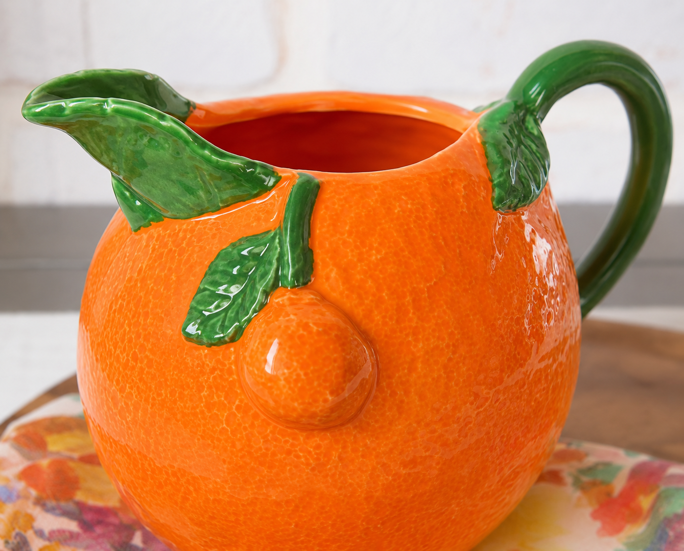 Virstoni Ceramic Fruit Pitcher