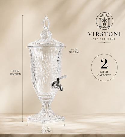 Virstoni® Crystal Drink Dispenser