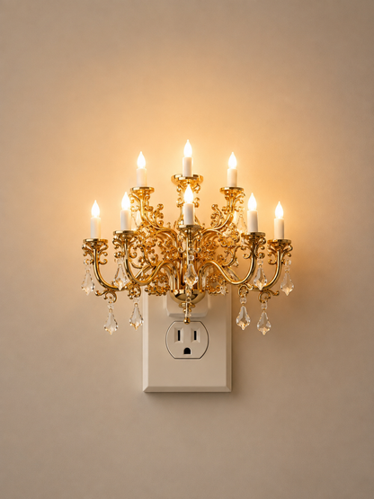 Virstoni Lumière™ Chandelier Night Light