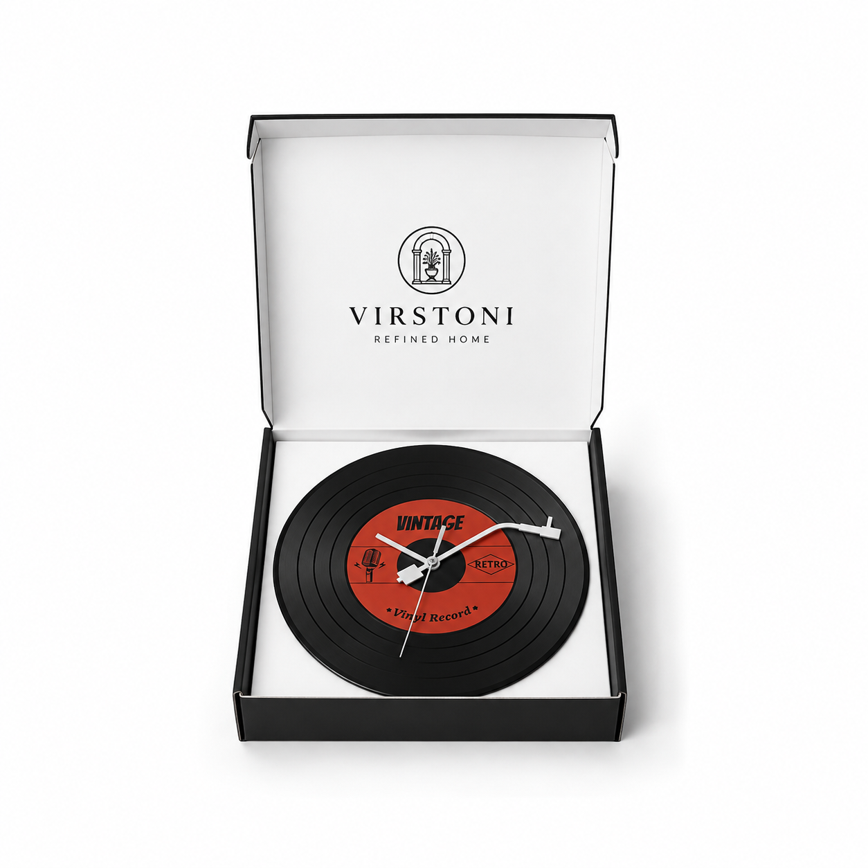 Virstoni SpinTime™ Vinyl Record Wall Clock