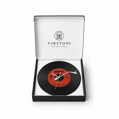Virstoni SpinTime™ Vinyl Record Wall Clock